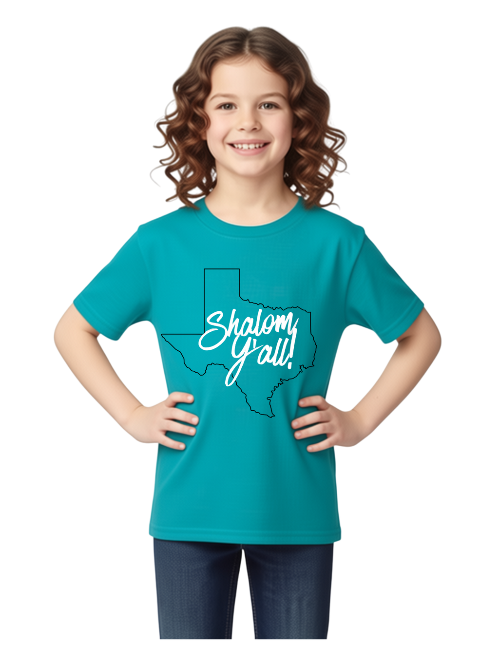 Kids Shalom Y'all T-Shirt
