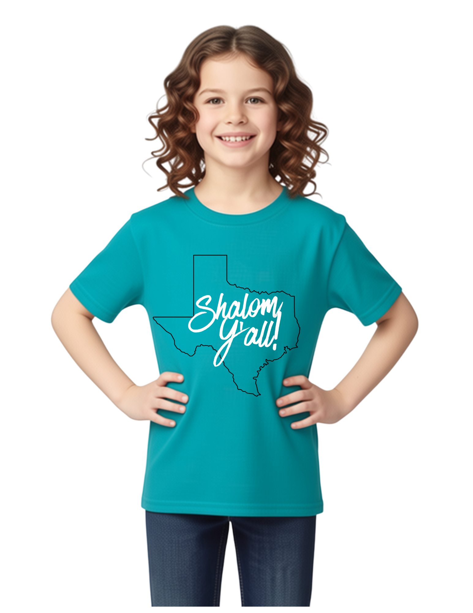 Kids Shalom Y'all T-Shirt