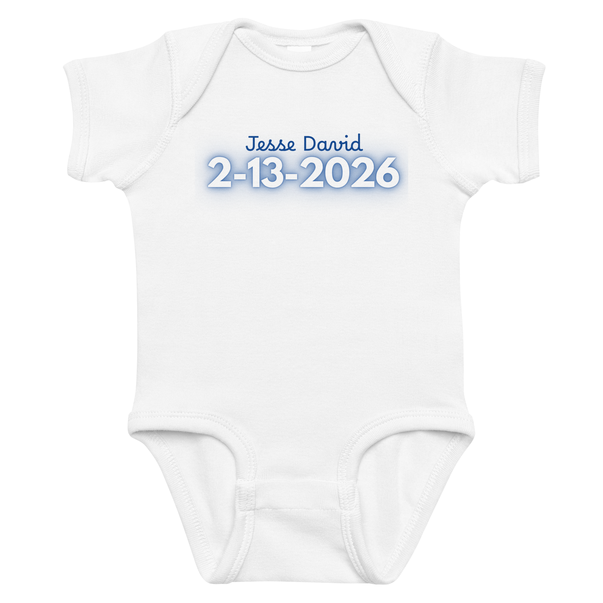 Custom New Born Onesie