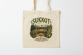 The OG Camping Festival design centered on natural canvas tote bag