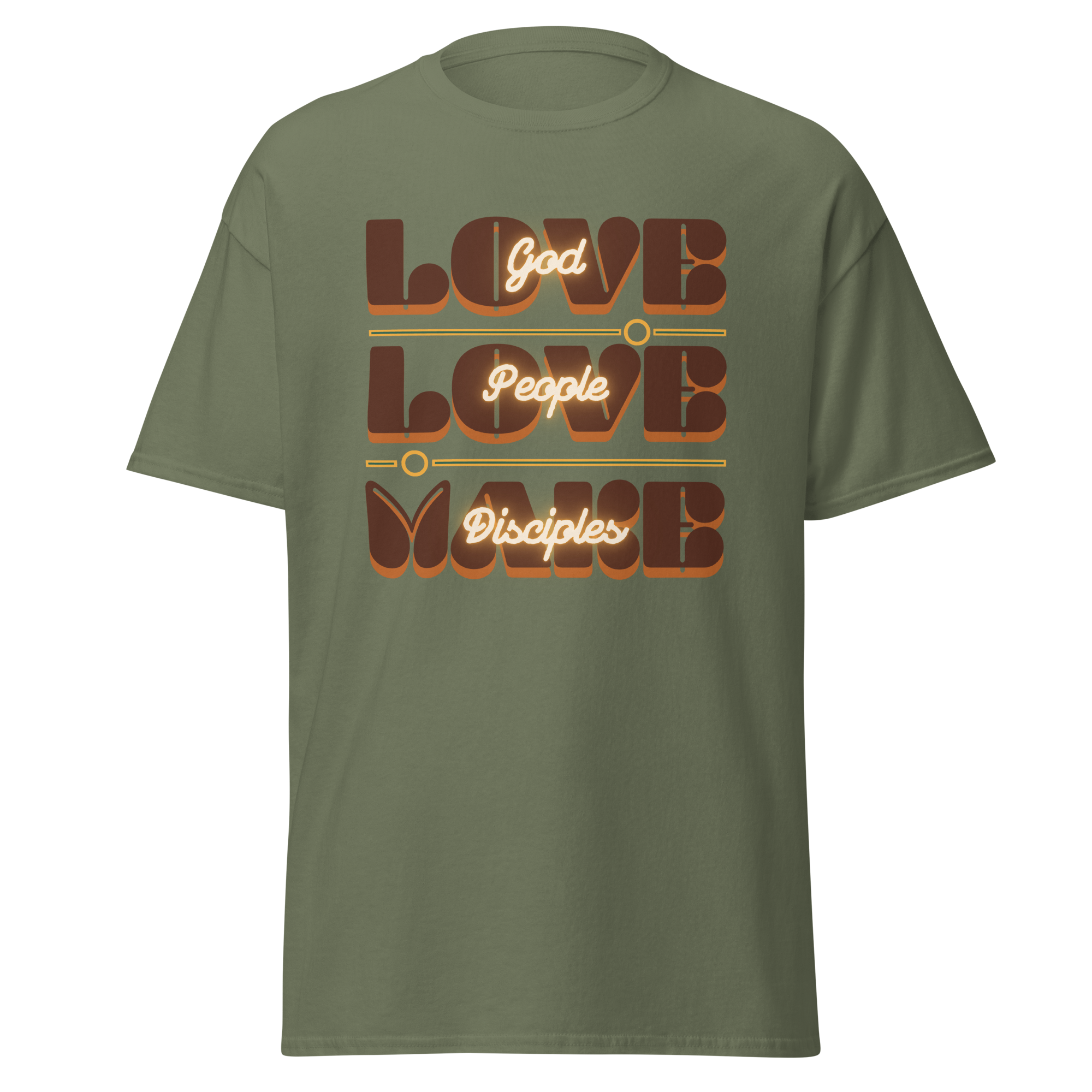 Love God, Love People, Make Disciples T-Shirt