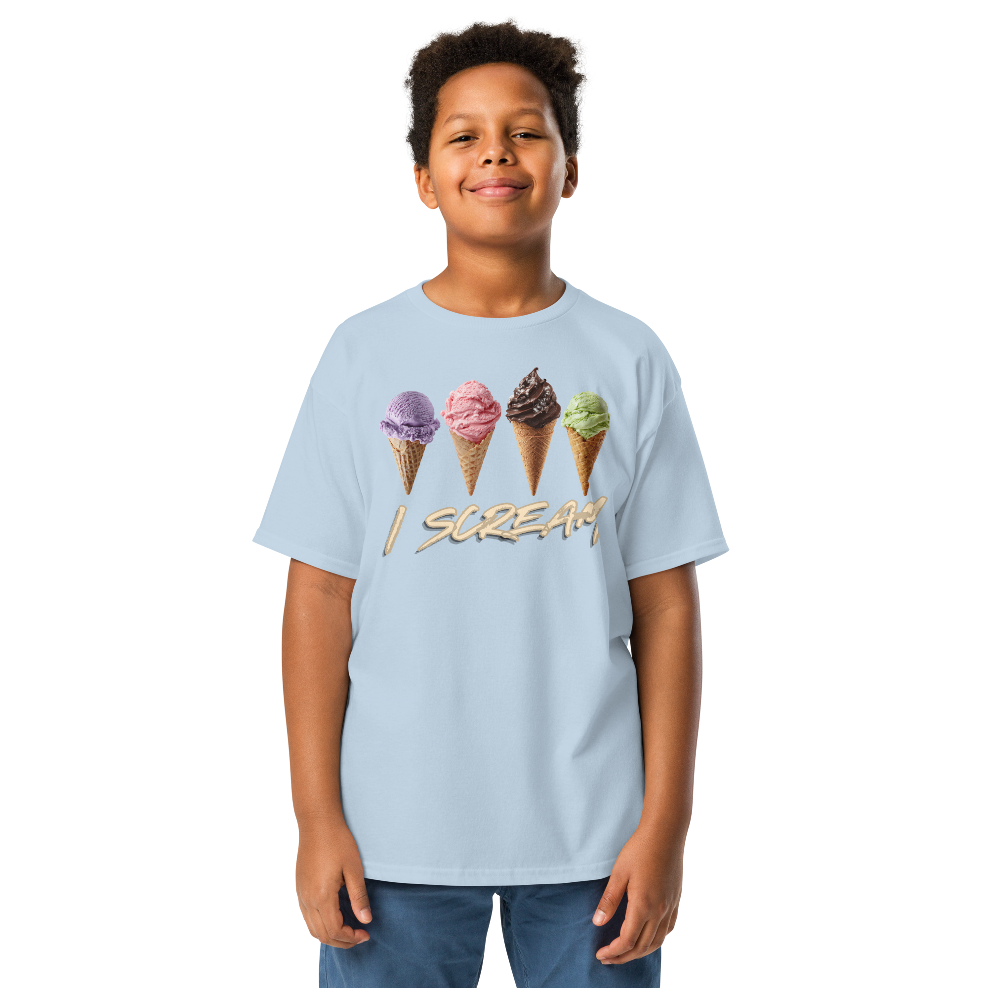 Kids Ice Cream, I Scream T-Shirt